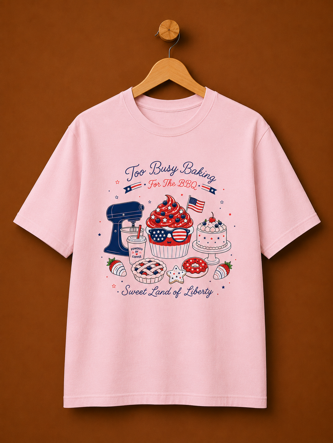 Patriotic Baking Queen Apparel