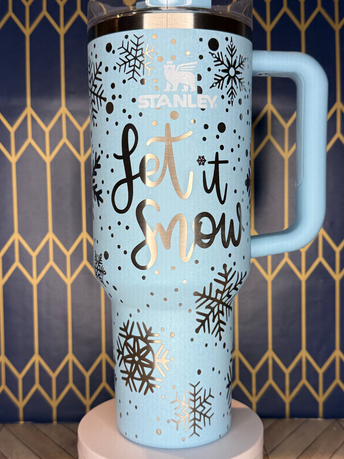 Let It Snow Engraved Tumbler
