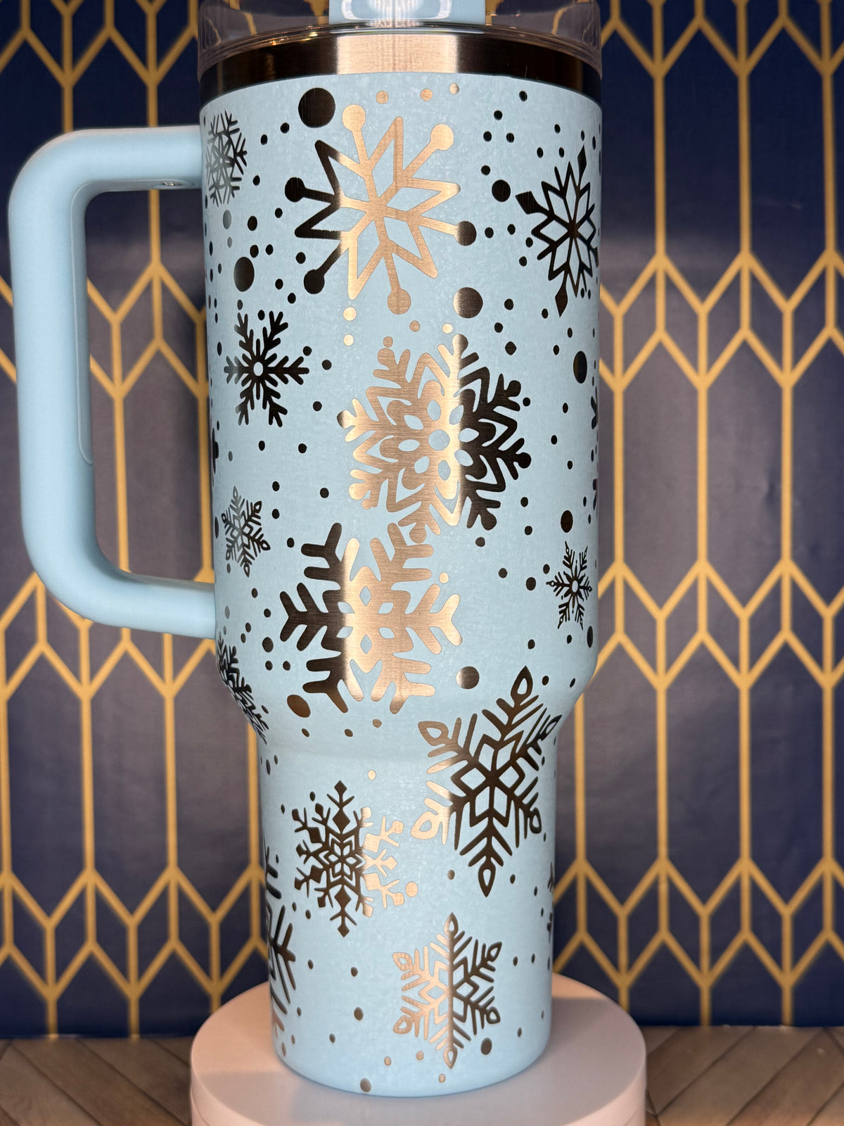 Let It Snow Engraved Tumbler