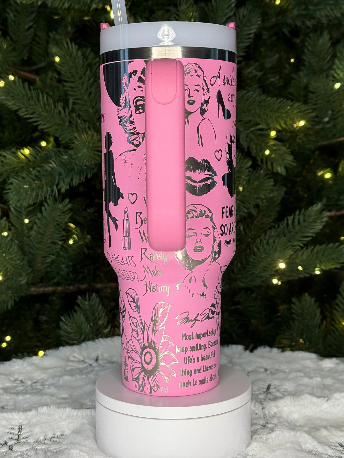Vaso Stanley Quencher inspirado en Marilyn Monroe (30/40 oz)