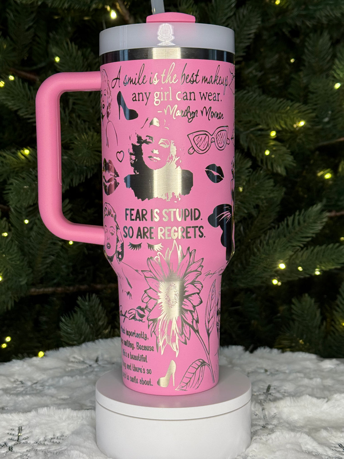 Vaso Stanley Quencher inspirado en Marilyn Monroe (30/40 oz)