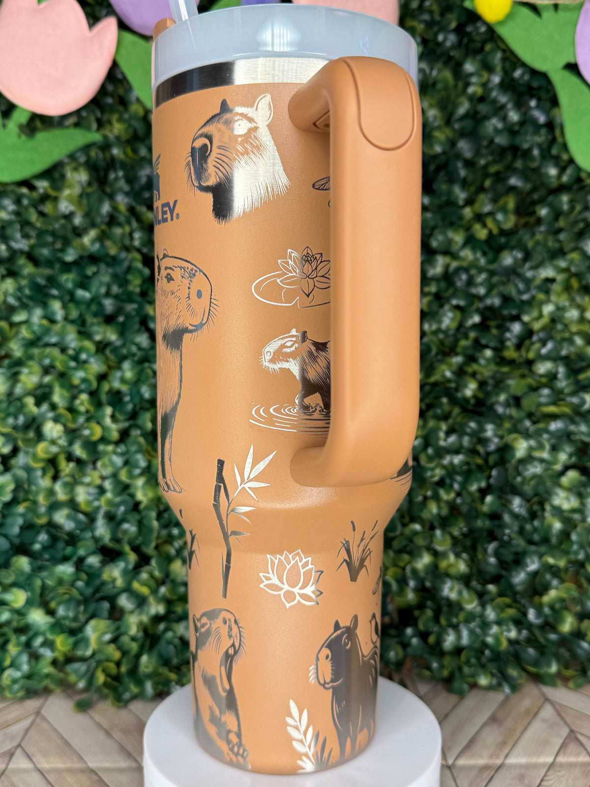 Chillin' with Capybaras Engraved Tumbler
