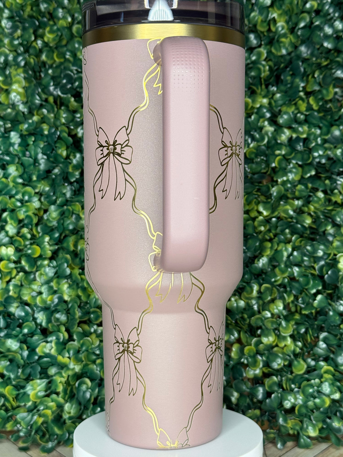 Ribbon Dreams Engraved Tumbler