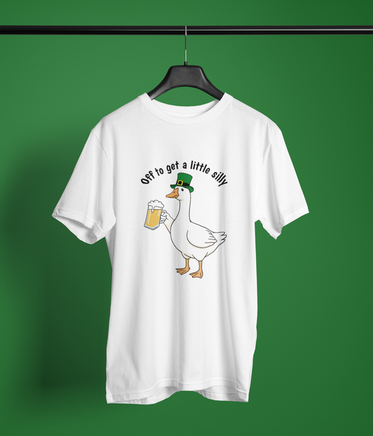 Off to Get a Little Silly Goose Graphic Apparel