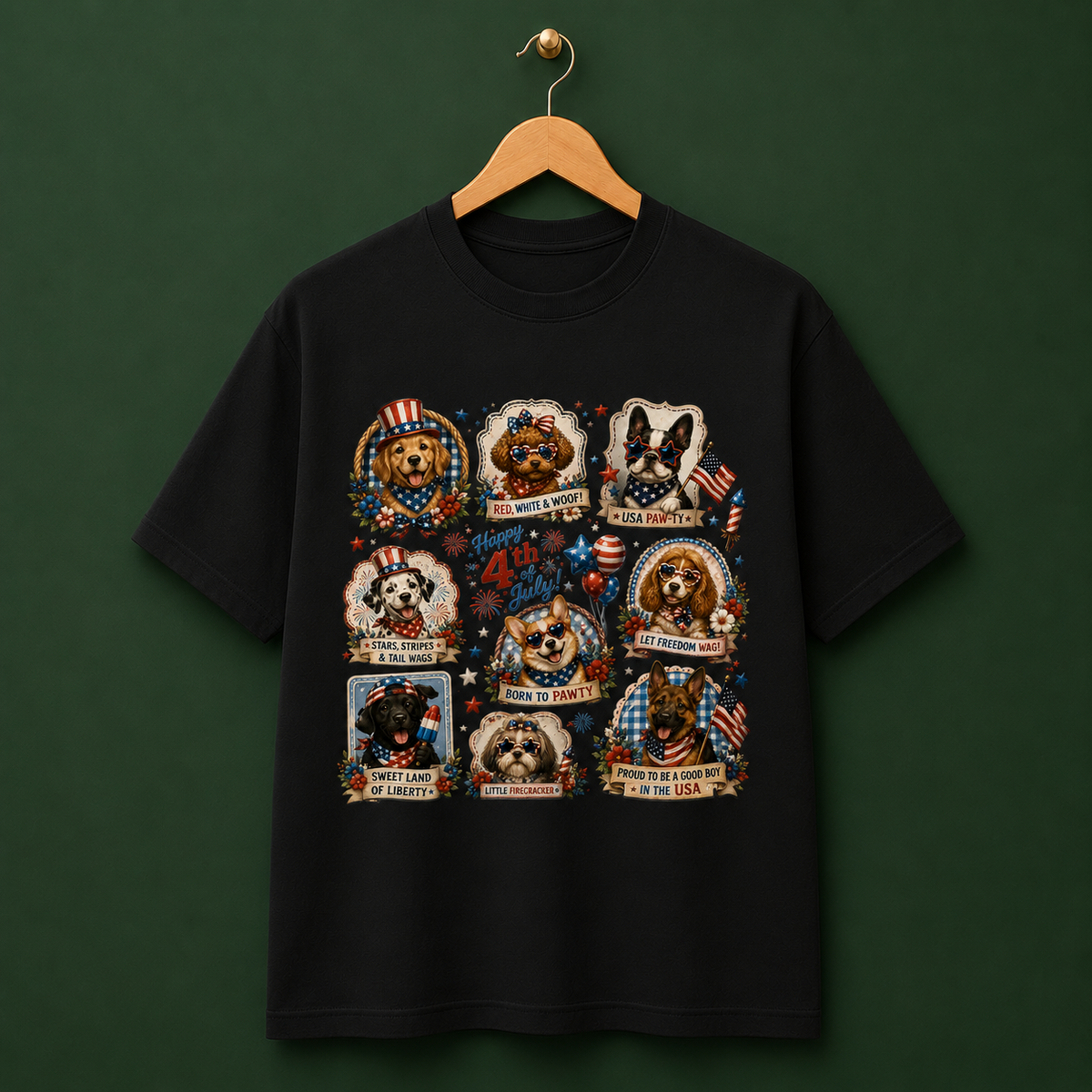 Patriotic Pups Club Shirt