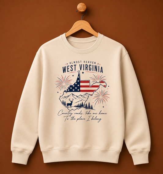 West Virginia Proud & Free Apparel