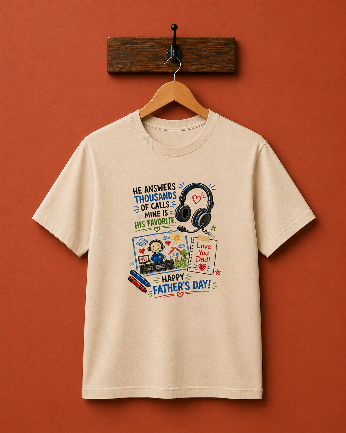 Dispatcher by Profession, Dad by Heart Shirt