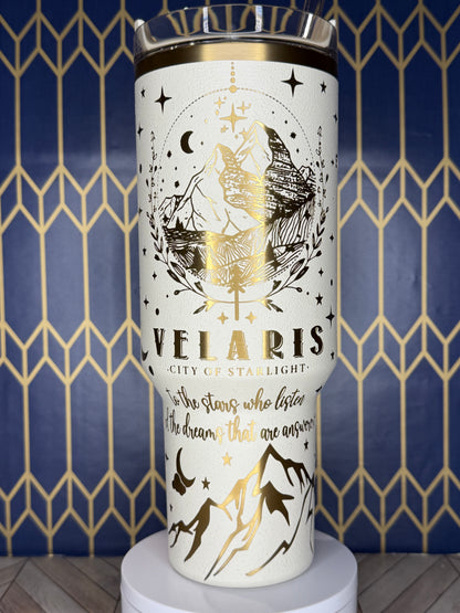 Velaris - City of Starlight Tumbler | ACOTAR - Stanley Quencher 30/40oz