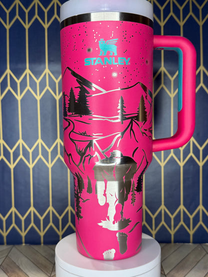 Blurry Creatures Bigfoot-Inspired Tumbler - Stanley Quencher 30/40oz