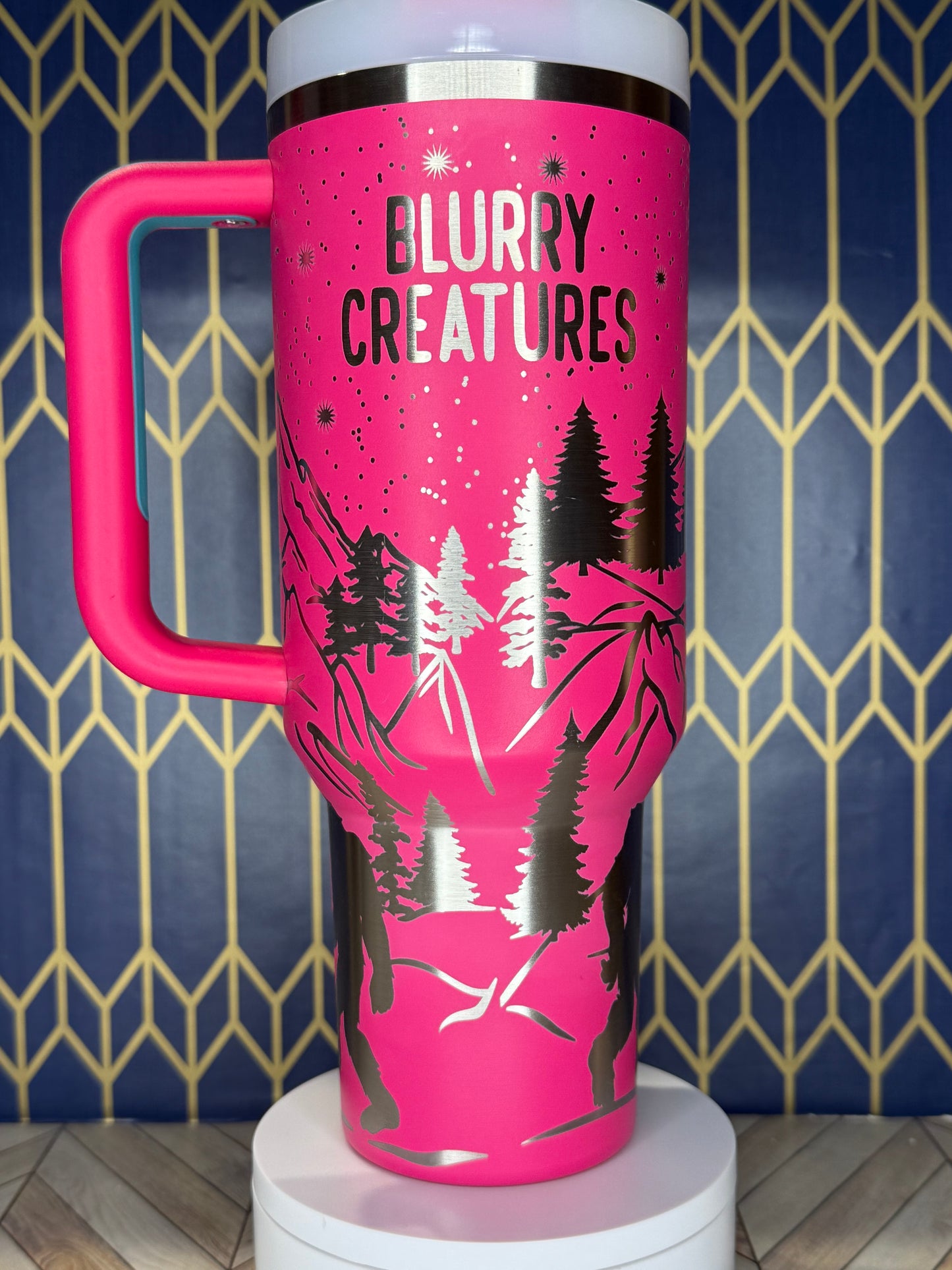 Blurry Creatures Bigfoot-Inspired Tumbler - Stanley Quencher 30/40oz