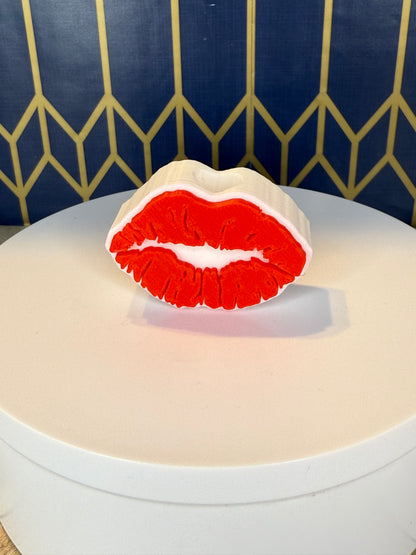 Funda de pajita con forma de beso de lápiz labial (SWAK)