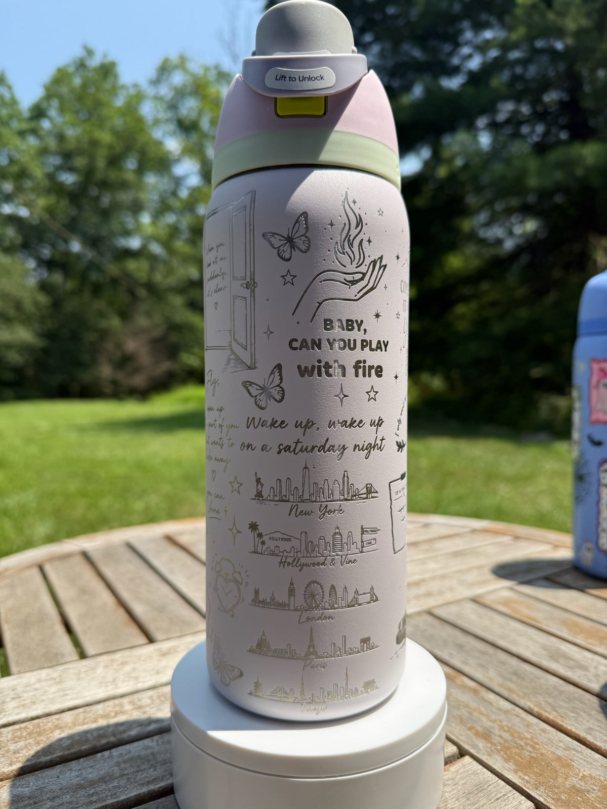 This Is What Dreams Are Made Of  Engraved Owala | Y2K Pop Princess Inspired Tumbler