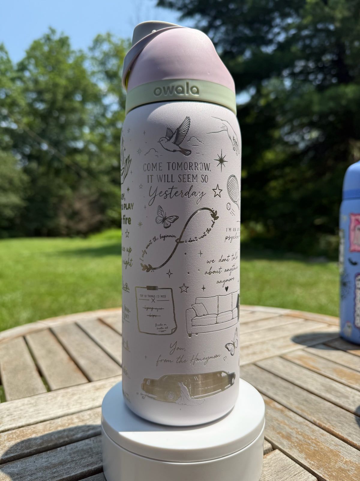 This Is What Dreams Are Made Of  Engraved Owala | Y2K Pop Princess Inspired Tumbler