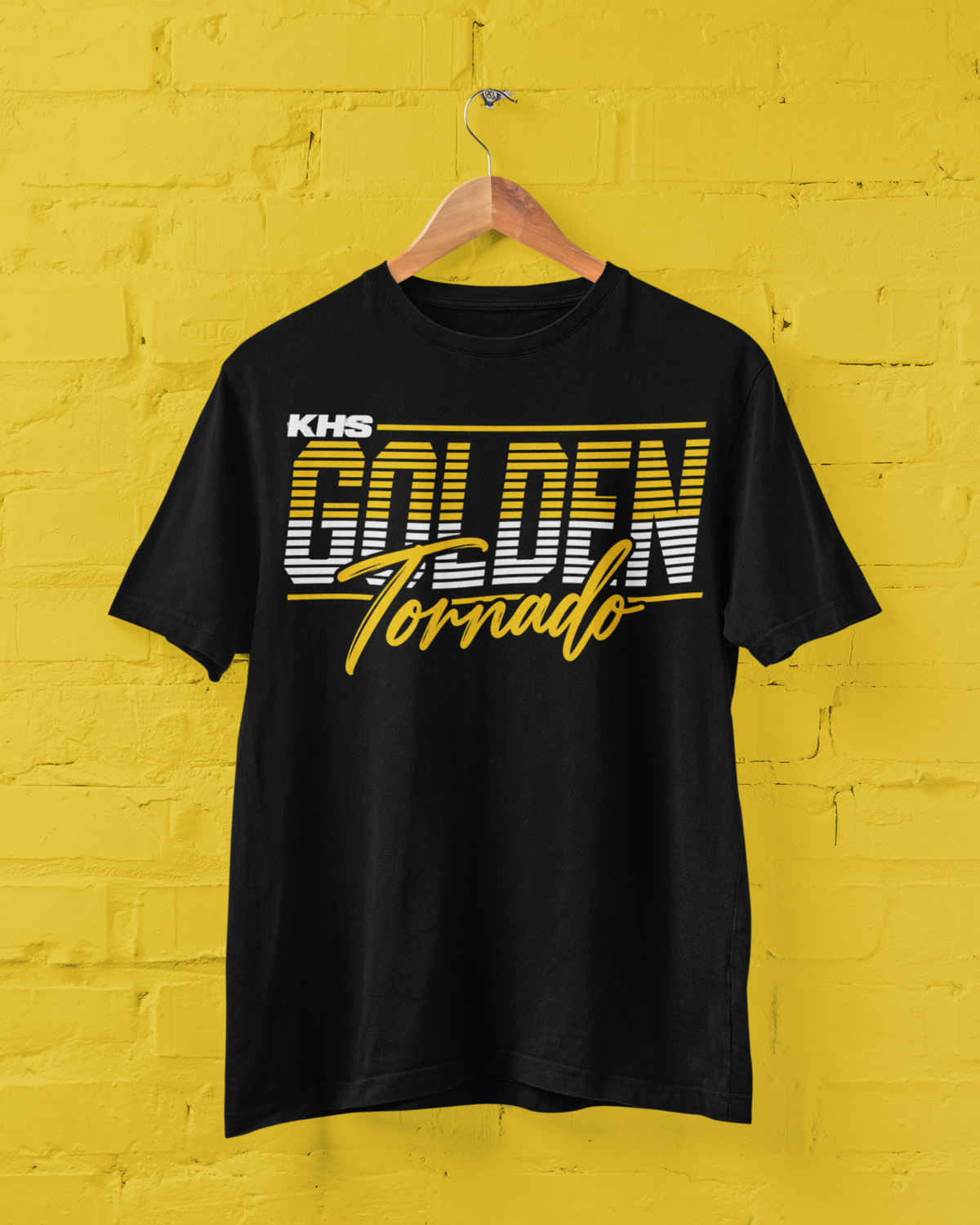 KHS Golden Tornado Retro Vibe T-Shirt