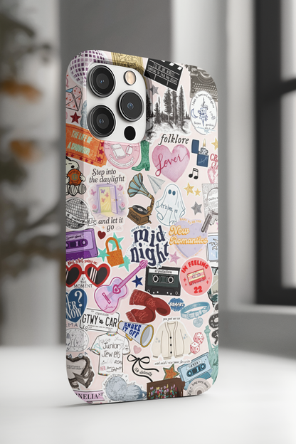 Music Era Collage Phone Case