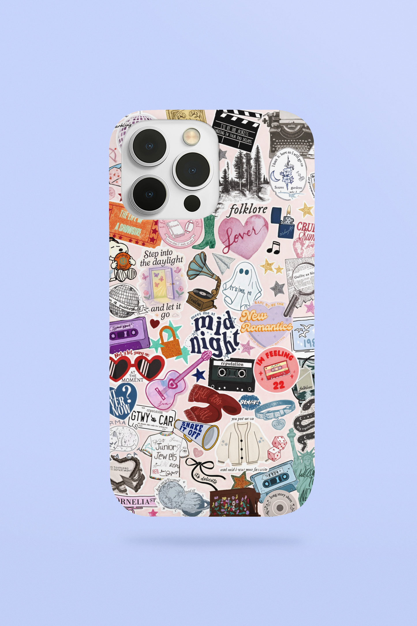 Music Era Collage Phone Case