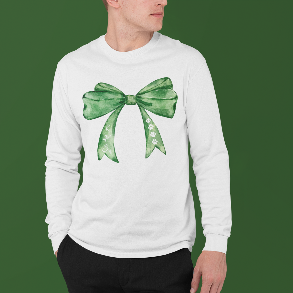 KPS Lucky Bow Long Sleeve T-Shirt