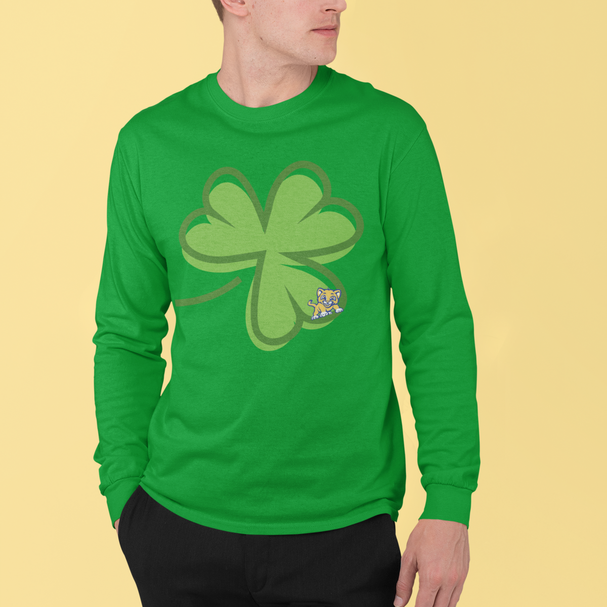Cougar Clover Long Sleeve T-Shirt