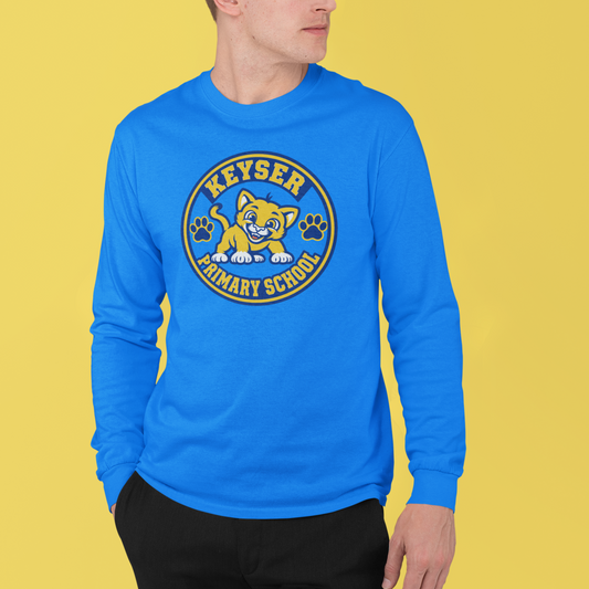 KPS Cougars School Spirit Seal Long Sleeve T-Shirt
