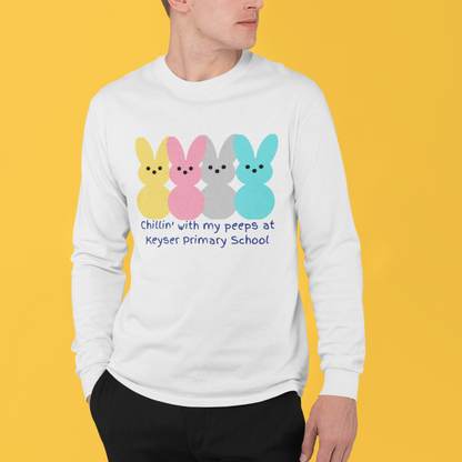 Chilling with my peeps Long Sleeve T-Shirt