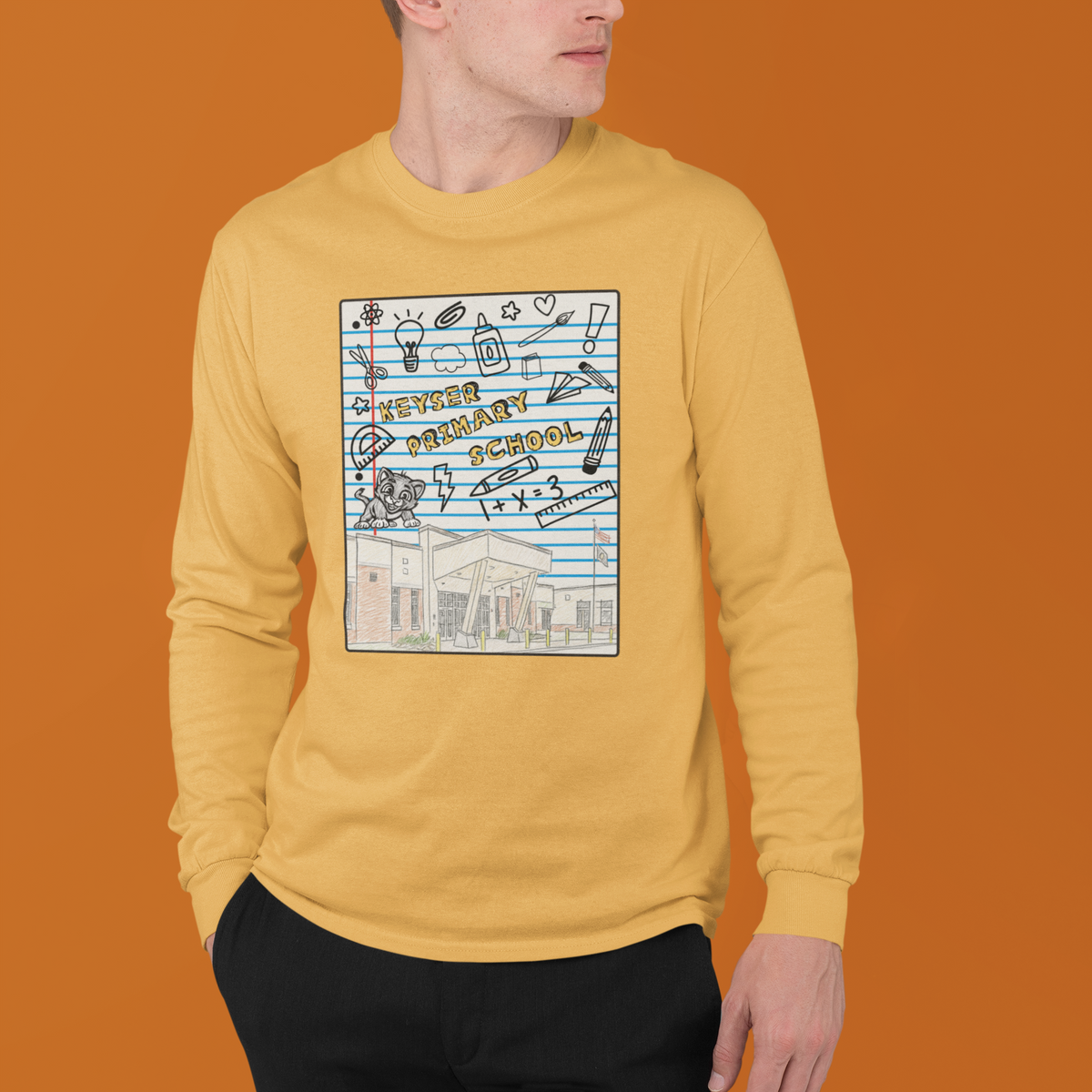 KPS Notebook Page Long Sleeve T-Shirt