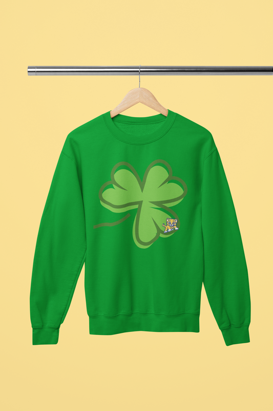 Cougar Clover Crew Neck Sweater