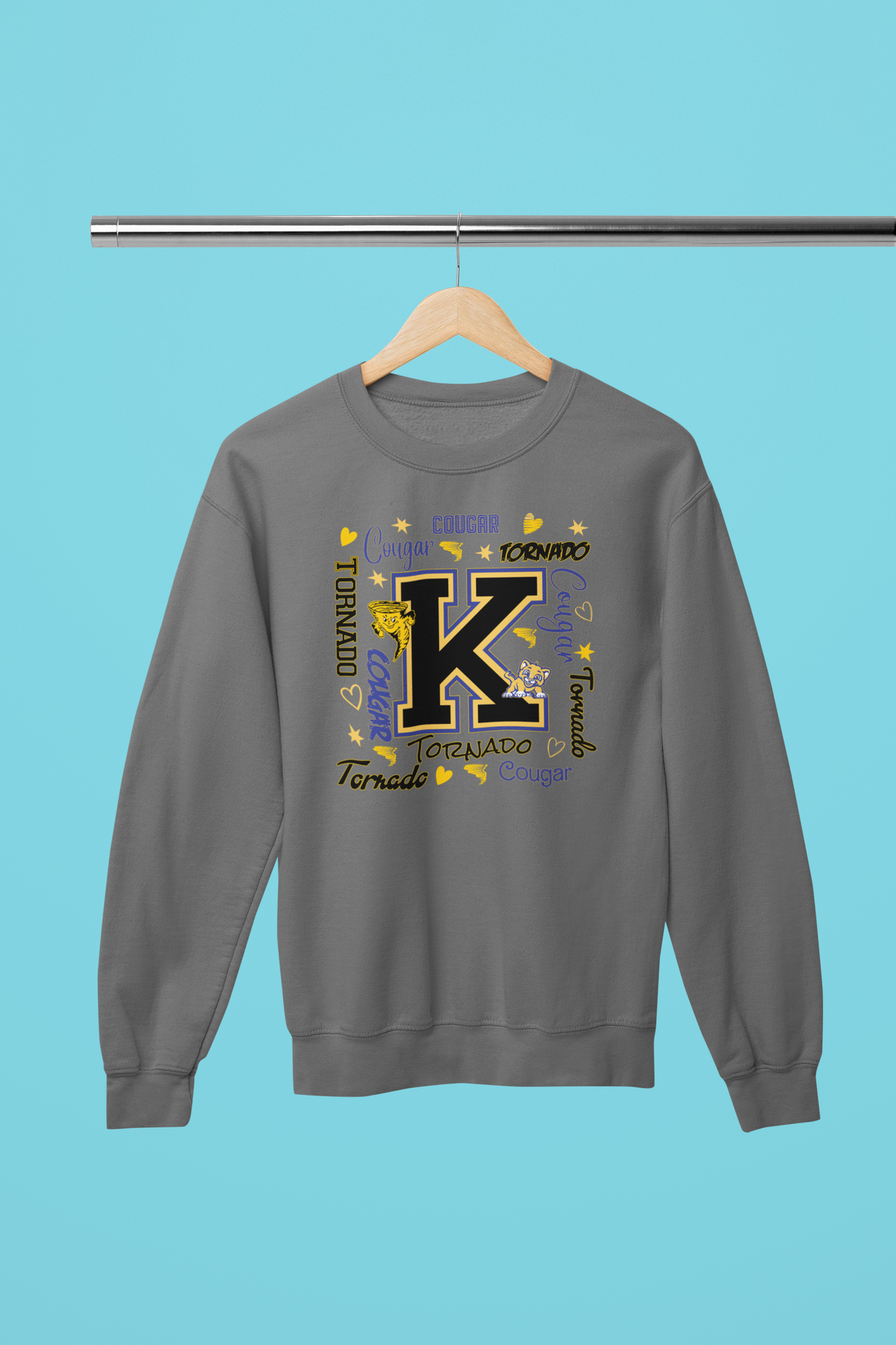 All About Keyser Crew Neck Sweater