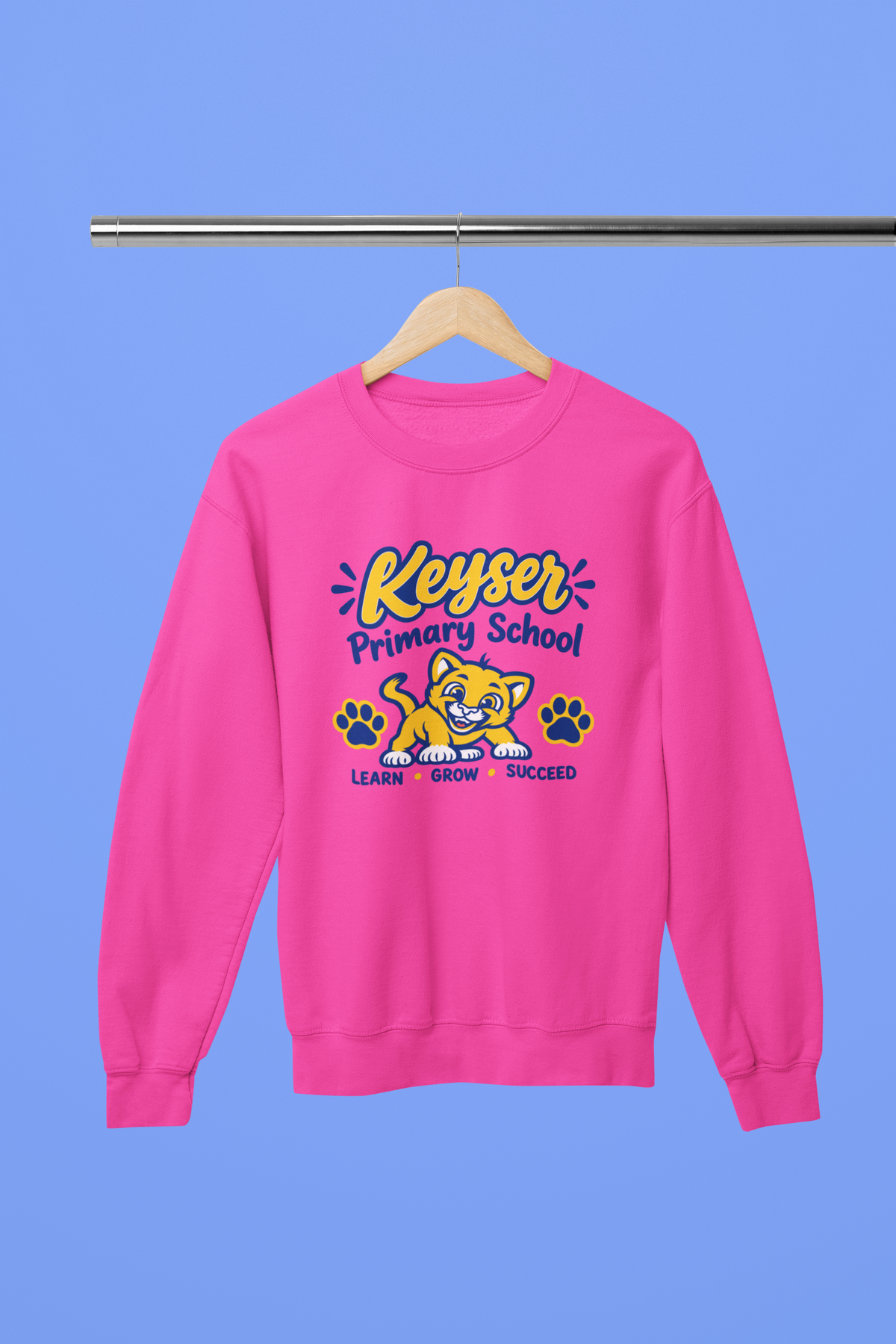 KPS Cougars Grow & Shine Crew Neck Sweater