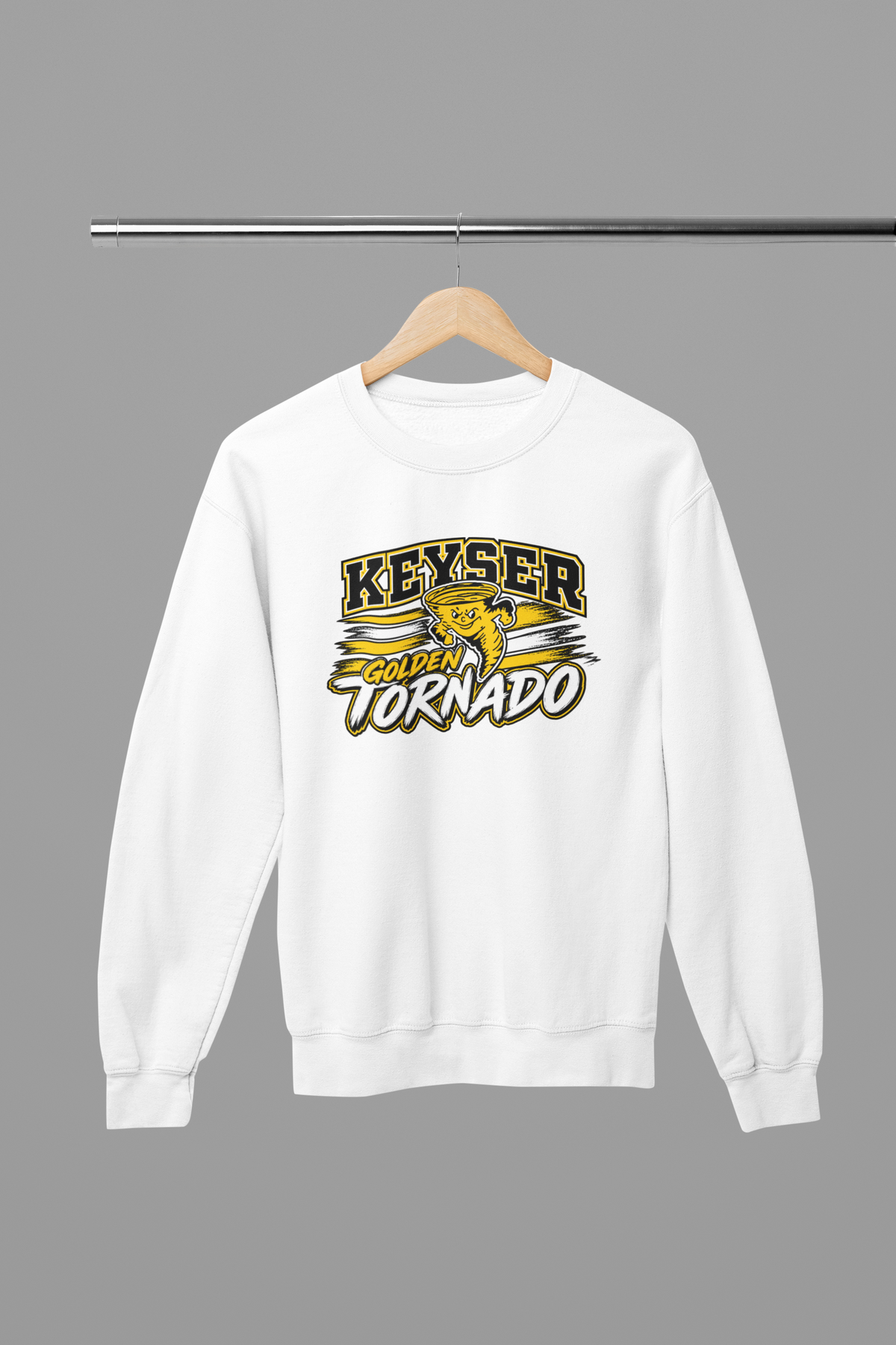 Keyser Golden Tornado Crew Neck Sweater