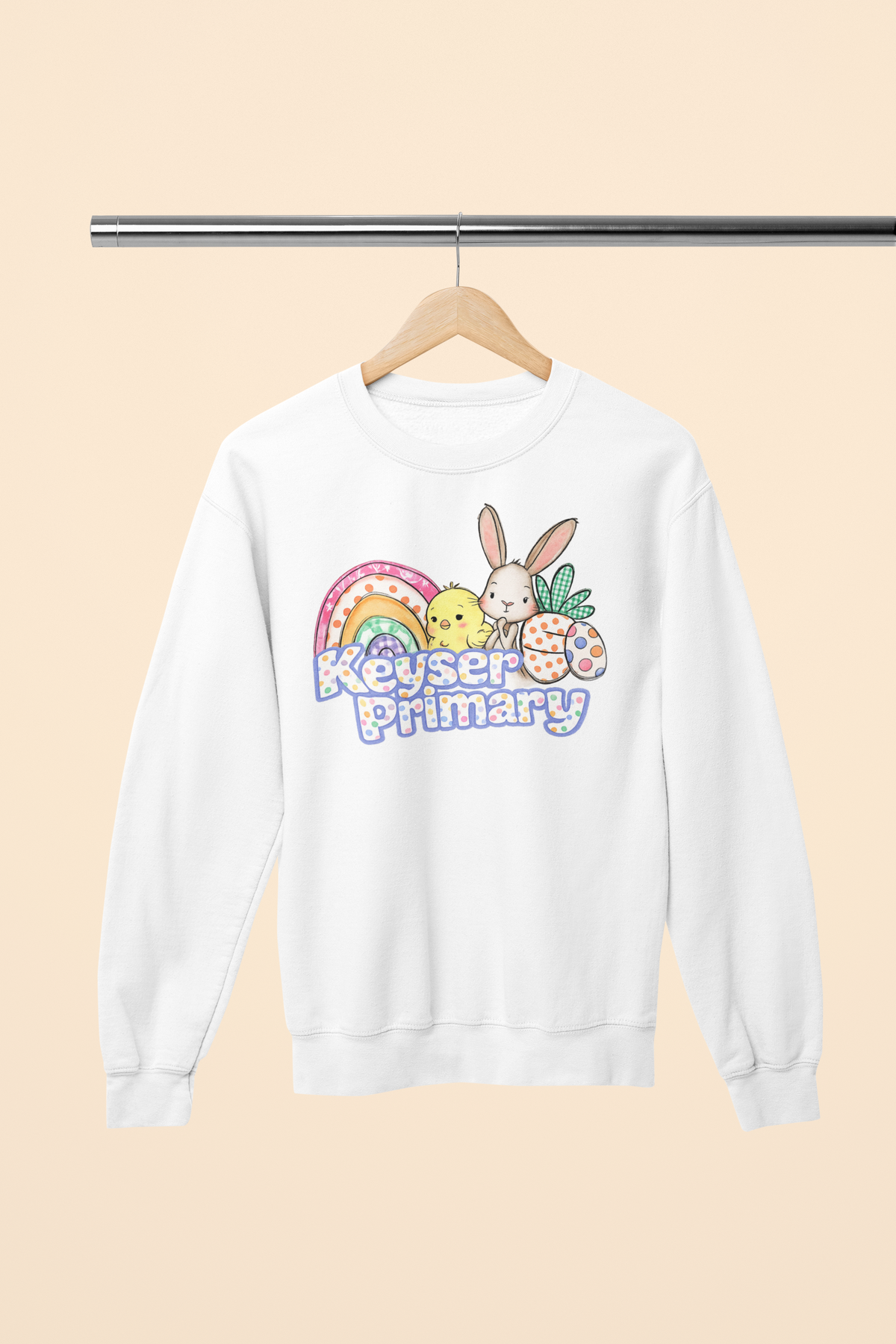 Spring Friends Crew Neck Sweater