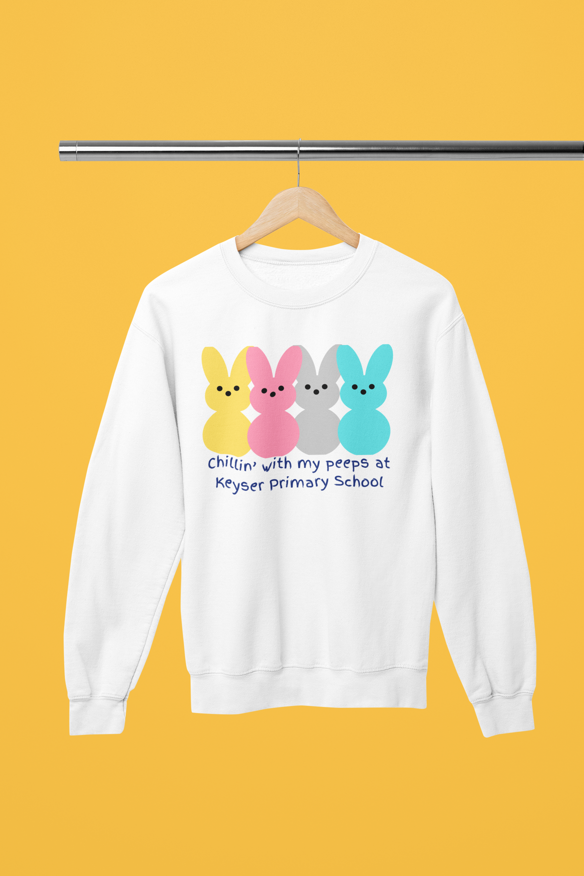 Chilling with my peeps Crew Neck Sweater