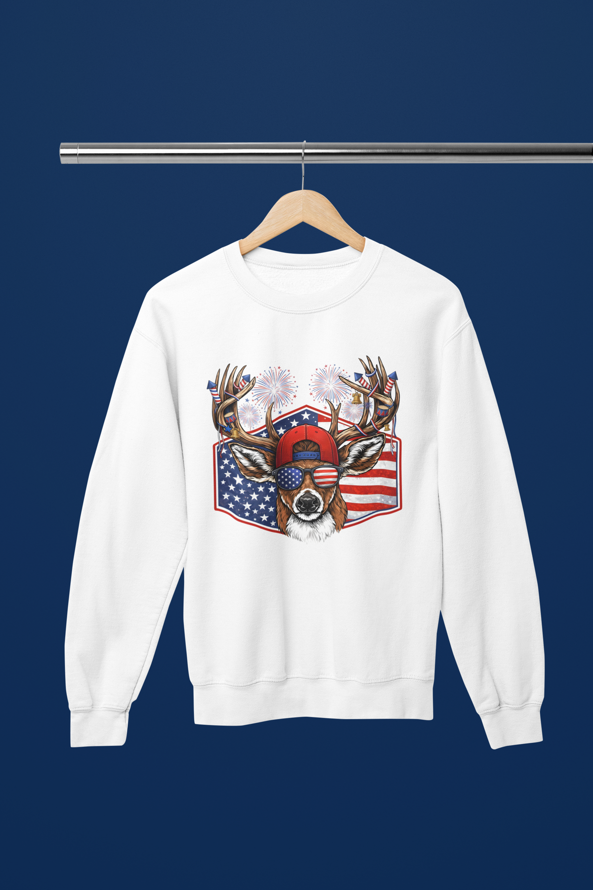 Patriotic Deer Shirt | Funny 4th of July Hunting Apparel