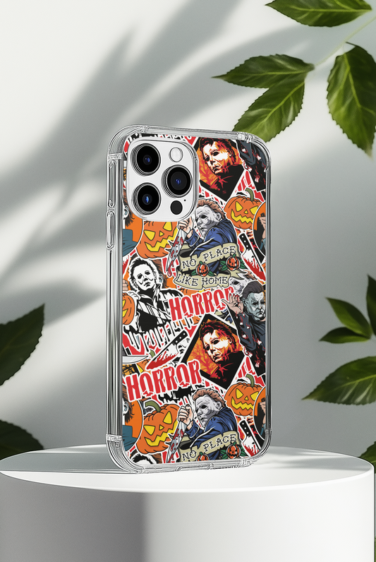 Horror Icon Phone Case - Slasher Movie Inspired Halloween Design