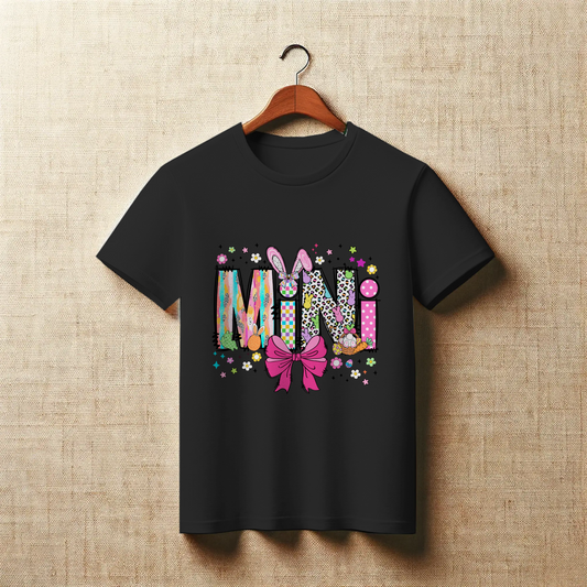 Coquette Easter MINI Bow Graphic Apparel