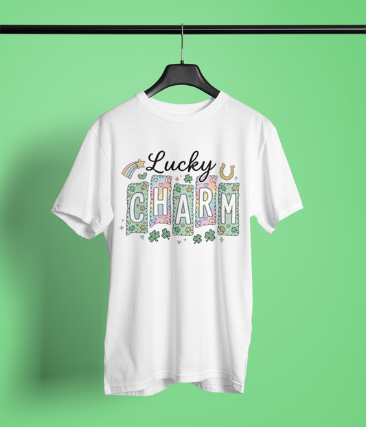 Lucky Charm Pastel Graphic Apparel